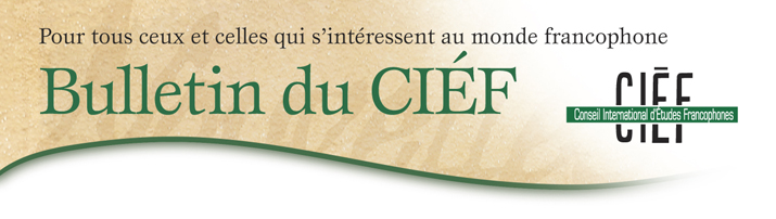 Bulletin du Conseil International d'Études Francophones (CIÉF)